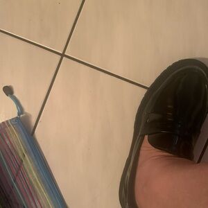 Zara Black Penny Loafers for Men